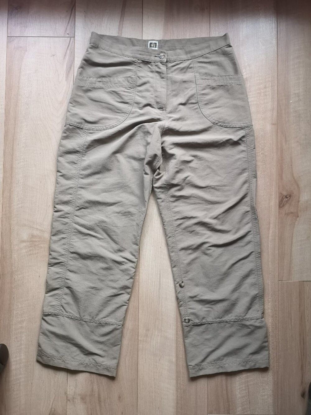Tilley - Women’s Beige Tan Convertible Pants - Size 8 - Made in Canada